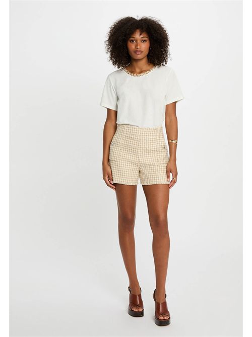 T-shirt con girocollo gioiello DANY MORGAN DE TOI | DANYOFF WHITE