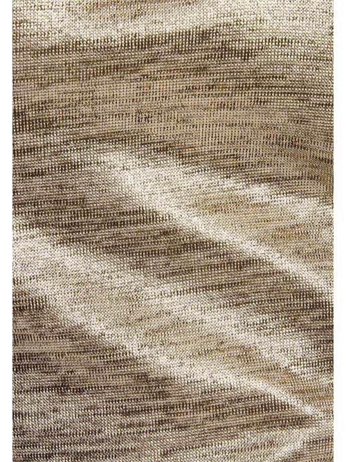 V-neck sweater with shiny yarn DAYA MORGAN DE TOI | DAYA1JAUNE OR