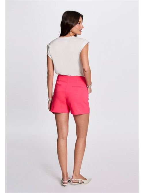 T-shirt bianca con applicazioni gioiello DCLO MORGAN DE TOI | DCLOBLANC