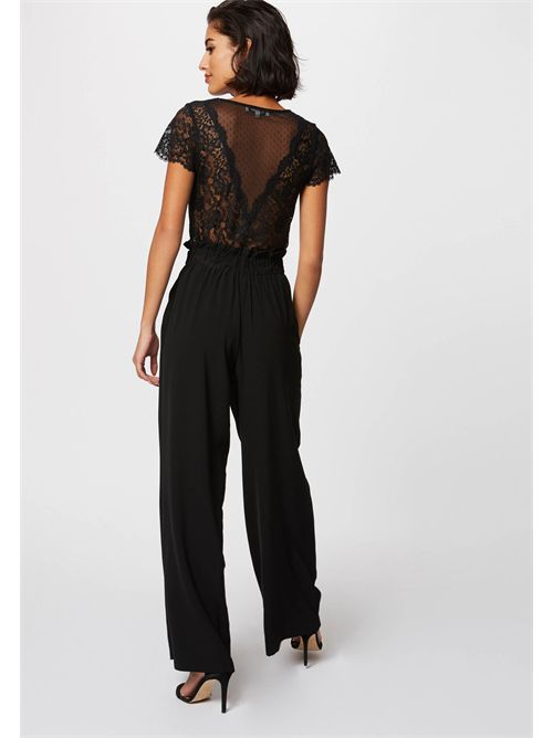 Body in pizzo nero trasparente DONAO MORGAN DE TOI | DONAO.NNOIR