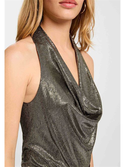 Top con scollo drappeggiato DREA MORGAN DE TOI | DREAJAUNE OR