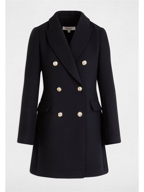 Cappotto doppiopetto elegante e versatile GCHA - TAGLIE FRANCESI MORGAN DE TOI | GCHANAVY BLUE