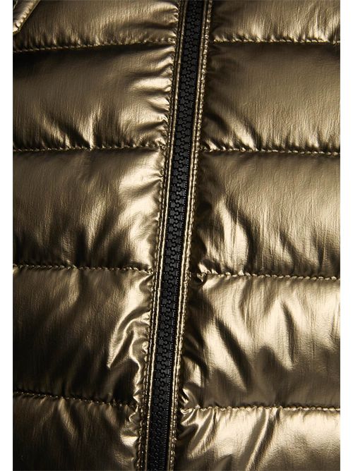 Blue down jacket, Light, quilted GELOLA FRENCH SIZES MORGAN DE TOI | GELOLABRONZE