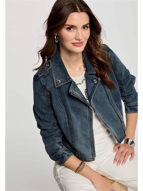 Giacca in denim GPERF ( TAGLIE FRANCESI ) MORGAN DE TOI | GPERFDENIM STONE
