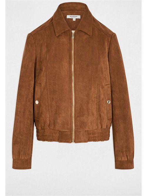 Giacca marrone effetto suede GPOKEL ( TAGLIE FRANCESI ) MORGAN DE TOI | GPOKELMARRON COGNAC