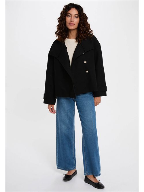Cappotto corto GSTAM ( TAGLIE FRANCESI ) MORGAN DE TOI | GSTAMNOIR
