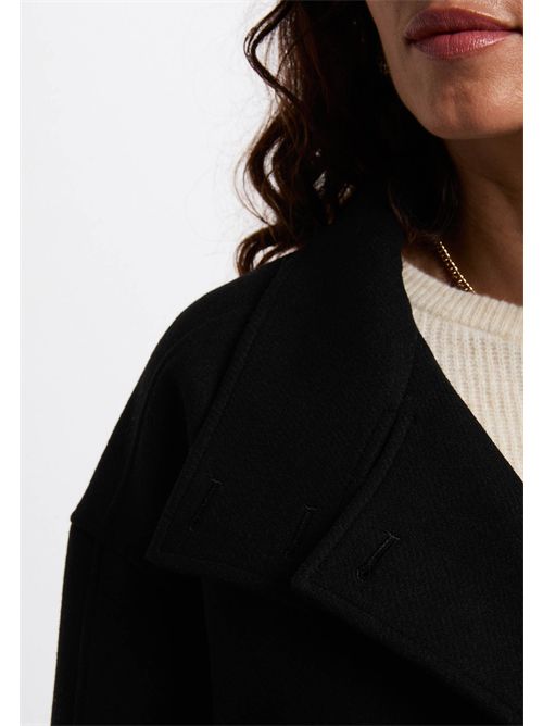 Cappotto corto GSTAM ( TAGLIE FRANCESI ) MORGAN DE TOI | GSTAMNOIR