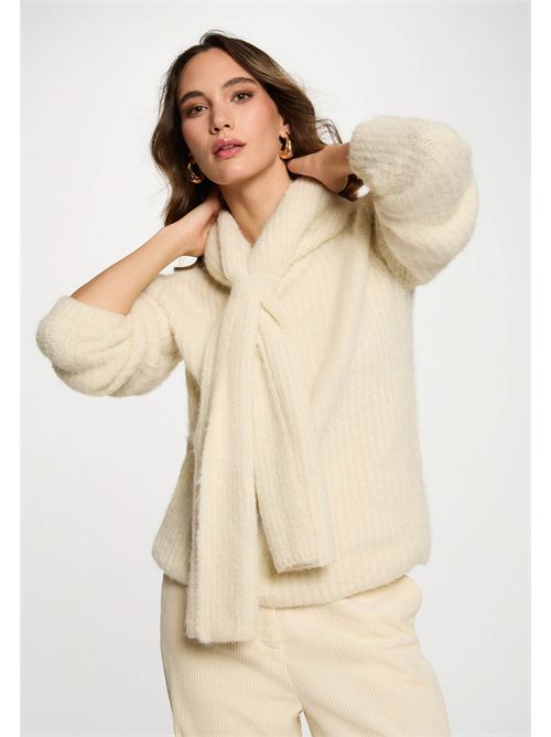 Pullover effetto peluche, con sciarpa integrata MACHA MORGAN DE TOI | MACHAIVOIRE