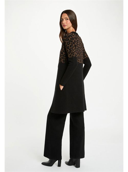 Long cardigan with animal print MBLEO MORGAN DE TOI | MBLEOMULTICOLORE