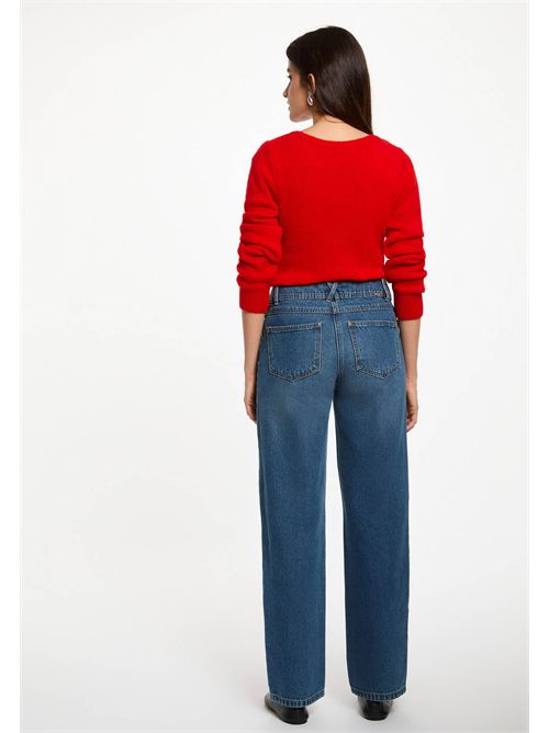 Maglia cropped con scollo a V MCHEPA MORGAN DE TOI | MCHEPAROUGE