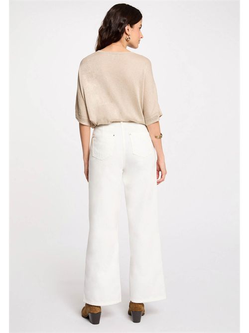 V-neck sweater with shiny yarn MCHRIS MORGAN DE TOI | MCHRISSABLE