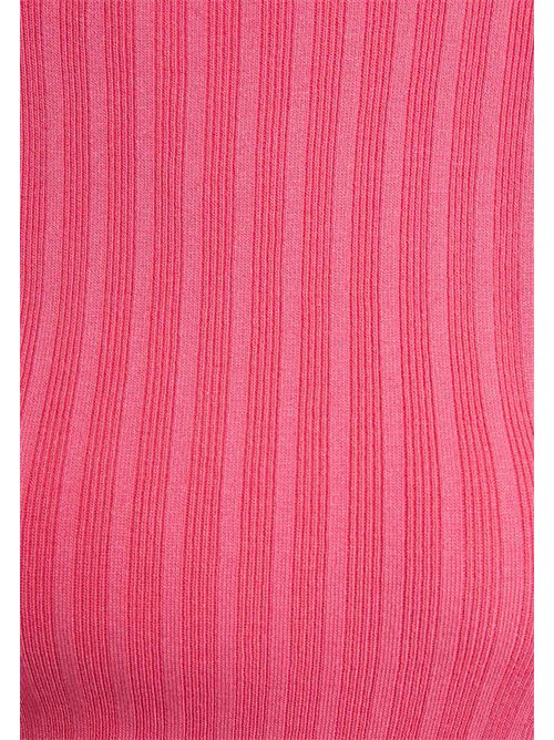 Maglia girocollo a costine MCIELO MORGAN DE TOI | MCIELOROSE FUSHIA
