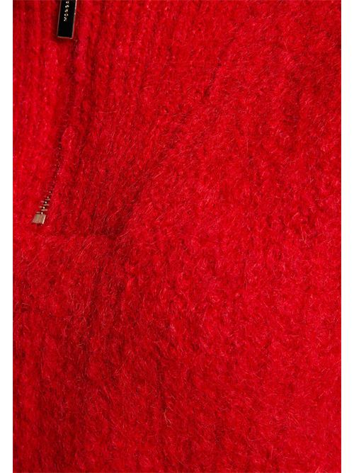 Pullover donna con mezza zip e collo alto MFLAMI MORGAN DE TOI | MFLAMIROUGE
