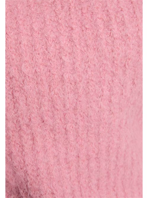 Women's pullover with half zip and high collar MFLAMI MORGAN DE TOI | MFLAMIVIEUX ROSE