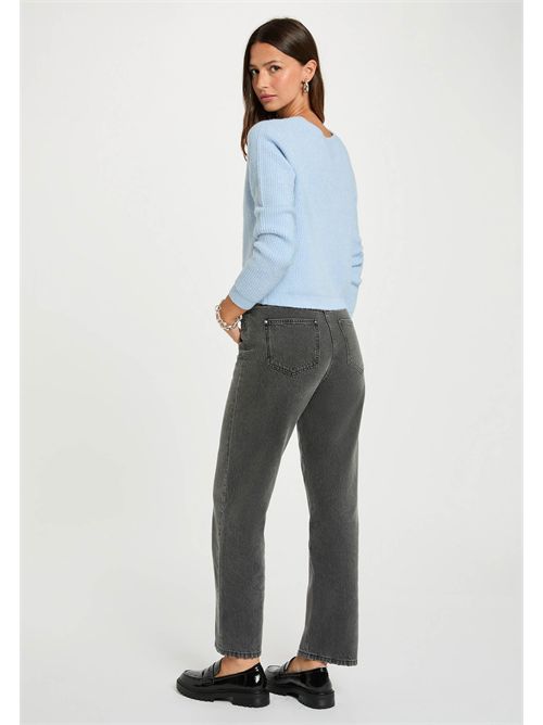 Cardigan con scollo a V e bottoni MIMO MORGAN DE TOI | MIMOBLEU CIEL