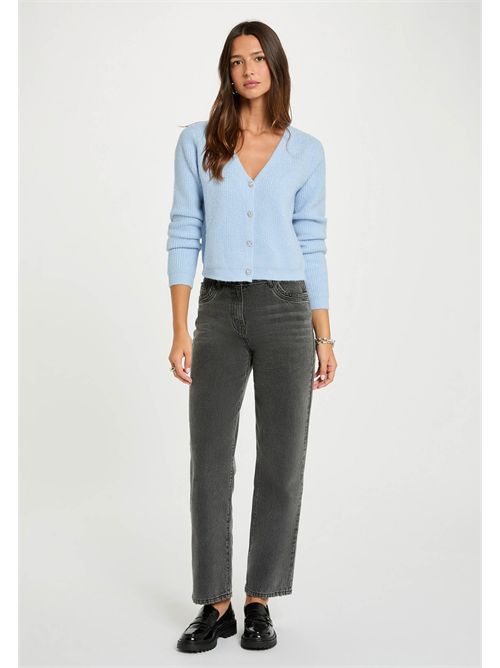 Cardigan con scollo a V e bottoni MIMO MORGAN DE TOI | MIMOBLEU CIEL