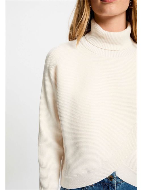 Maglia a collo alto con dettaglio incrocio sul davanti MISS MORGAN DE TOI | MISSIVOIRE