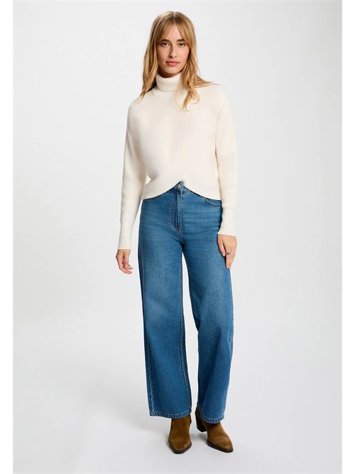 Maglia a collo alto con dettaglio incrocio sul davanti MISS MORGAN DE TOI | MISSIVOIRE