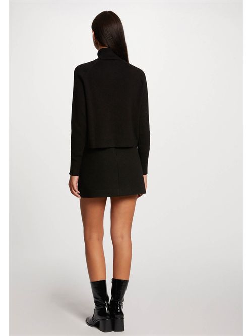 Maglia a collo alto con dettaglio incrocio sul davanti MISS MORGAN DE TOI | MISSNOIR