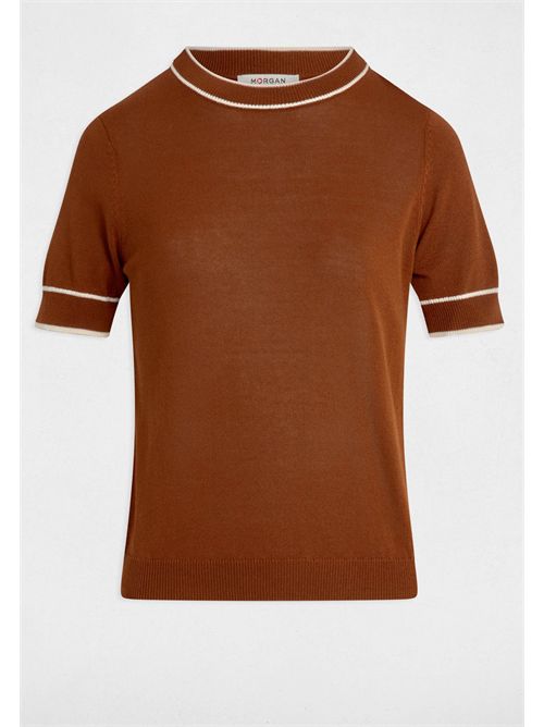 Maglia a maniche corte MKOBA MORGAN DE TOI | MKOBAMARRON COGNAC