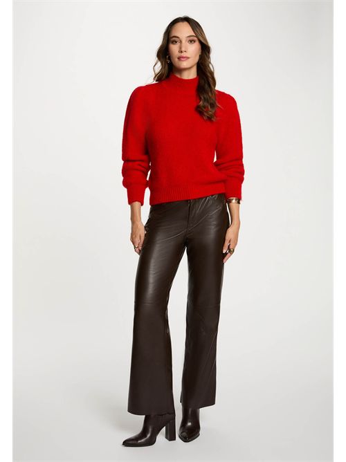 Maglia collo alto in misto lana MLEONA MORGAN DE TOI | MLEONARROUGE