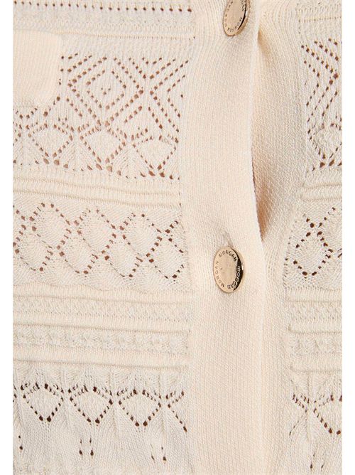 Cardigan traforato MNAHIA MORGAN DE TOI | MNAHIAIVOIRE