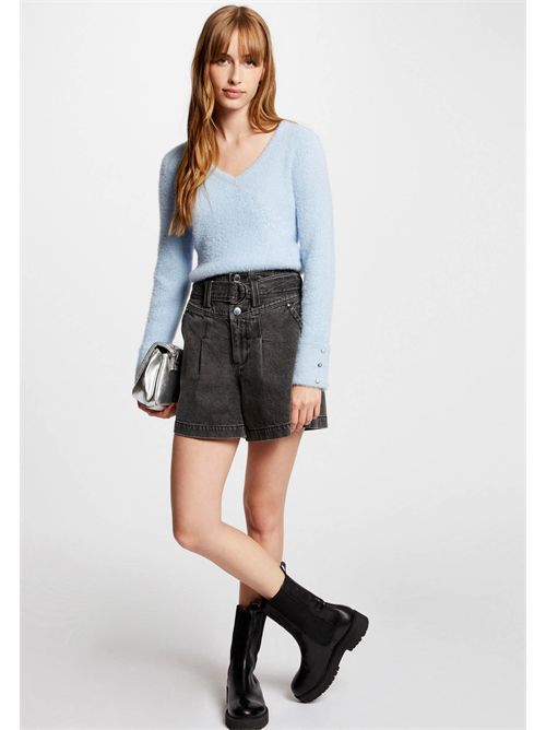 Maglia morbida con scollo a V MOOVE1 MORGAN DE TOI | MOOVE1BLEU