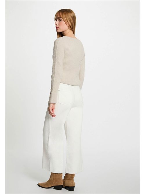 Maglia morbida con scollo a V MOOVE1 MORGAN DE TOI | MOOVE1SABLE