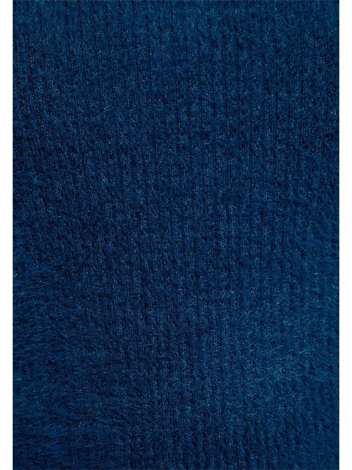 Sweater in soft plush-effect yarn MORIK.N MORGAN DE TOI | MORIK.NBLEU PÉTROLE