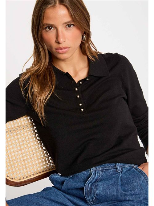 Polo shirt with buttons MPOLI MORGAN DE TOI | MPOLINOIR