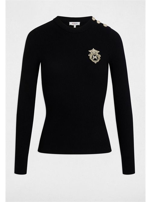 Shirt with emblem and buttons on the shoulders MRAYU MORGAN DE TOI | MRAYUNOIR
