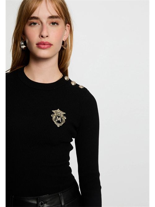 Shirt with emblem and buttons on the shoulders MRAYU MORGAN DE TOI | MRAYUNOIR
