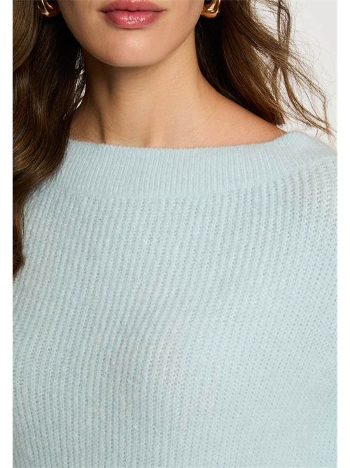 Sweater with a round neckline and wide sleeves MREIN MORGAN DE TOI | MREINEBLEU CIEL