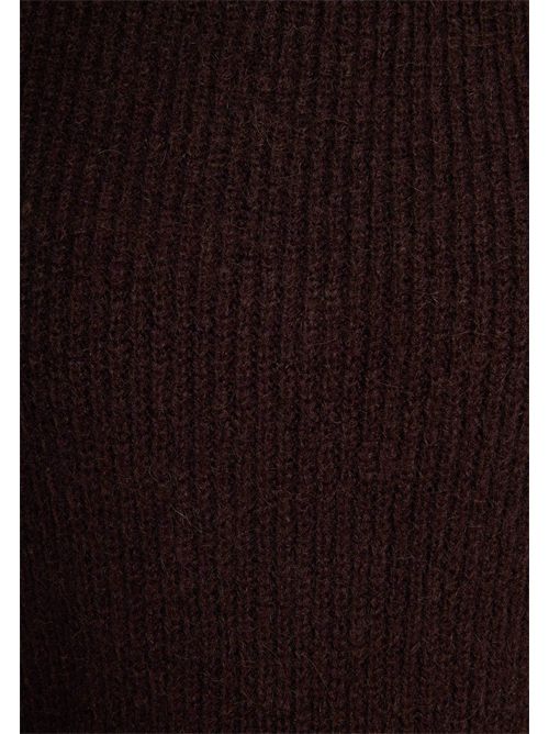 Sweater with a round neckline and wide sleeves MREIN MORGAN DE TOI | MREINEMARRON FONCÉ