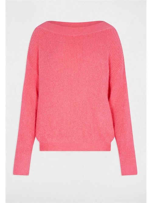Sweater with a round neckline and wide sleeves MREIN MORGAN DE TOI | MREINEROSE FUSHIA