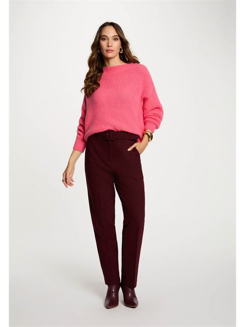 Sweater with a round neckline and wide sleeves MREIN MORGAN DE TOI | MREINEROSE FUSHIA