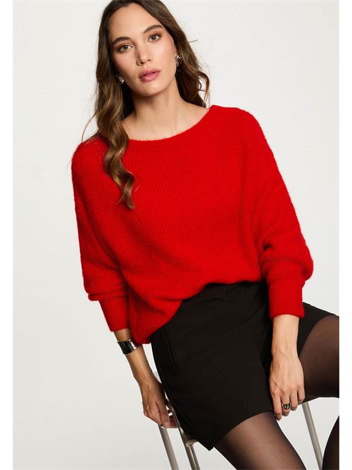 Sweater with a round neckline and wide sleeves MREIN MORGAN DE TOI | MREINEROUGE