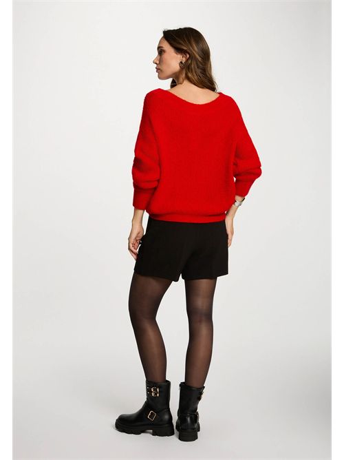 Sweater with a round neckline and wide sleeves MREIN MORGAN DE TOI | MREINEROUGE