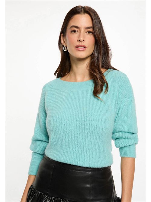 Sweater with a round neckline and wide sleeves MREIN MORGAN DE TOI | MREINEVERT