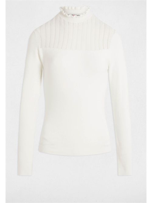 Shirt with ruffled collar MSNOWI MORGAN DE TOI | MSNOWIWHITE