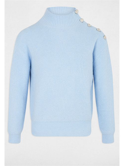 Maglia con bottoni decorativi sulla spalla MSTORI MORGAN DE TOI | MSTORIBLEU CIEL