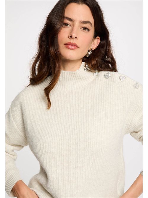 Maglia con bottoni decorativi sulla spalla MSTORI MORGAN DE TOI | MSTORIIVOIRE