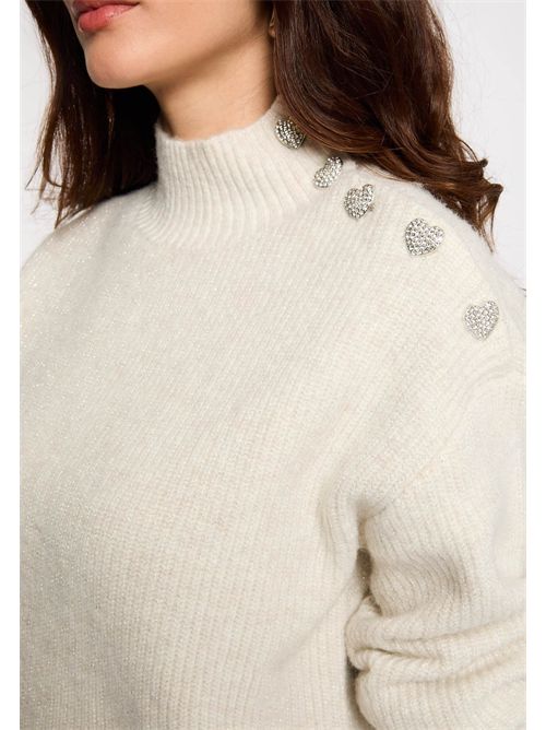 Maglia con bottoni decorativi sulla spalla MSTORI MORGAN DE TOI | MSTORIIVOIRE