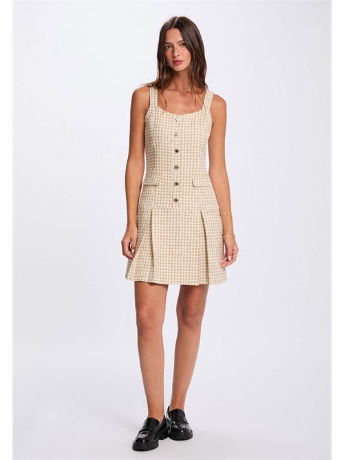 Short dress with houndstooth pattern RAVEN.F (FRENCH SIZES) MORGAN DE TOI | RAVEN.FMULTICOLORE