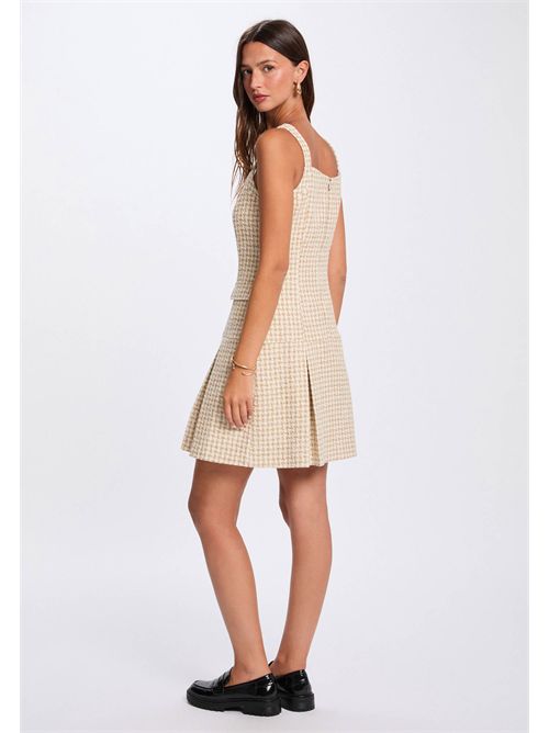 Short dress with houndstooth pattern RAVEN.F (FRENCH SIZES) MORGAN DE TOI | RAVEN.FMULTICOLORE