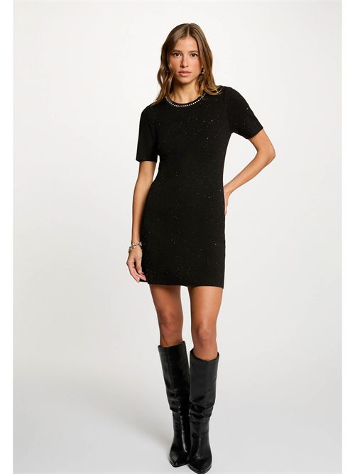 Abito corto in maglia con dettagli luminosi RMAUD MORGAN DE TOI | RMAUDNOIR