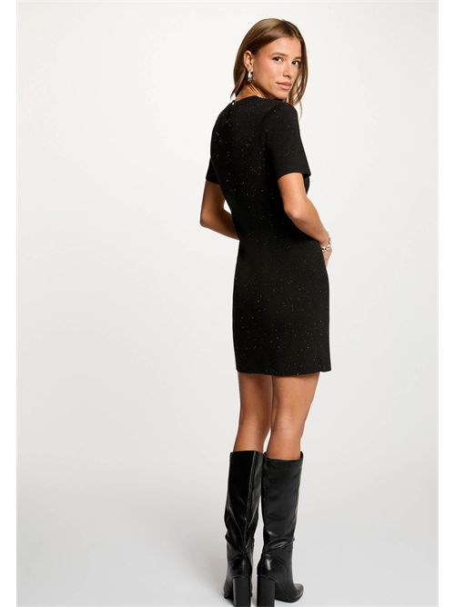 Abito corto in maglia con dettagli luminosi RMAUD MORGAN DE TOI | RMAUDNOIR