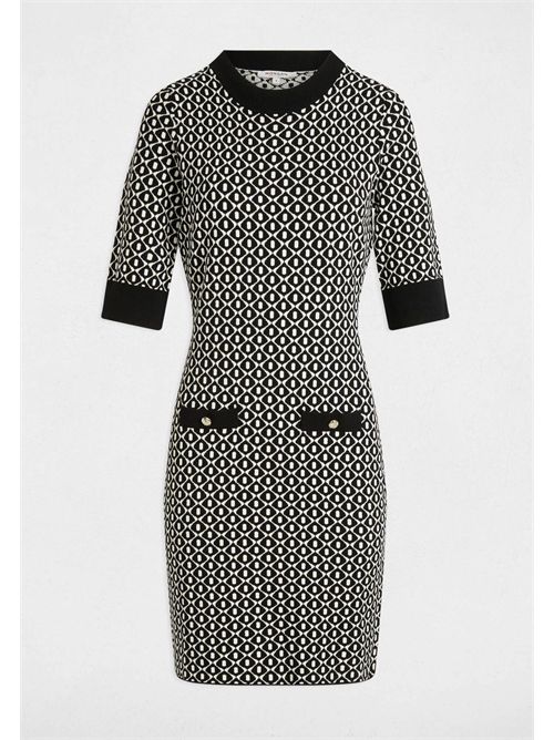 short knitted dress with geometric pattern RMSIXTA MORGAN DE TOI | RMSIXTANOIR
