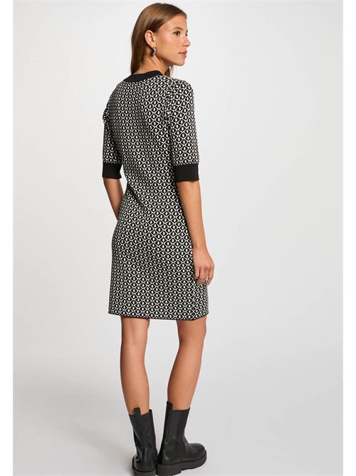 short knitted dress with geometric pattern RMSIXTA MORGAN DE TOI | RMSIXTANOIR
