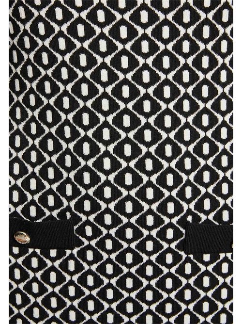 short knitted dress with geometric pattern RMSIXTA MORGAN DE TOI | RMSIXTANOIR